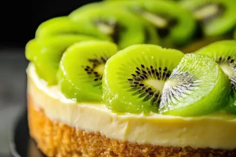 КАРАМЕЛ ТОРТА СО КИВИ: Освежителна и слатка во исто време