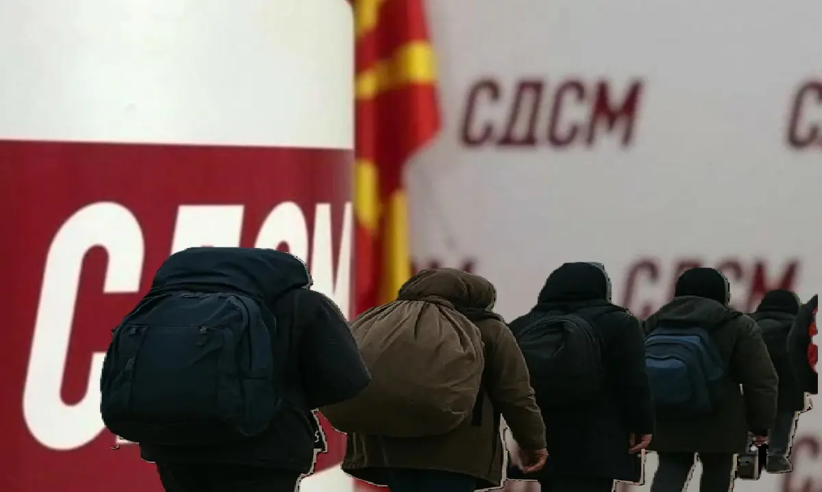 СДСМ: Погодивме осино гнездо, ДПМНЕ дефокусира од предавството „мигранти за пари“