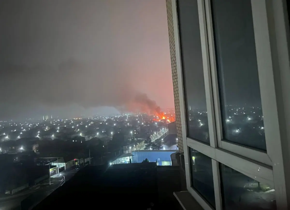 Украински напад со дронови врз Краснодар – оштетени два руски брода