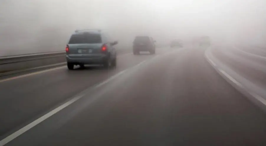 Магла на патните правци Тетово – Гостивар, Куманово – Страцин и Сарамзалино – Штип