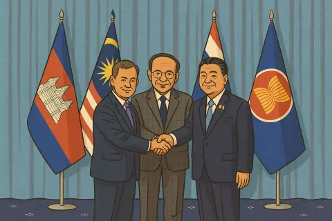 Тајланд и Камбоџа неделава продолжуваат со преговорите за трајно примирје на границата