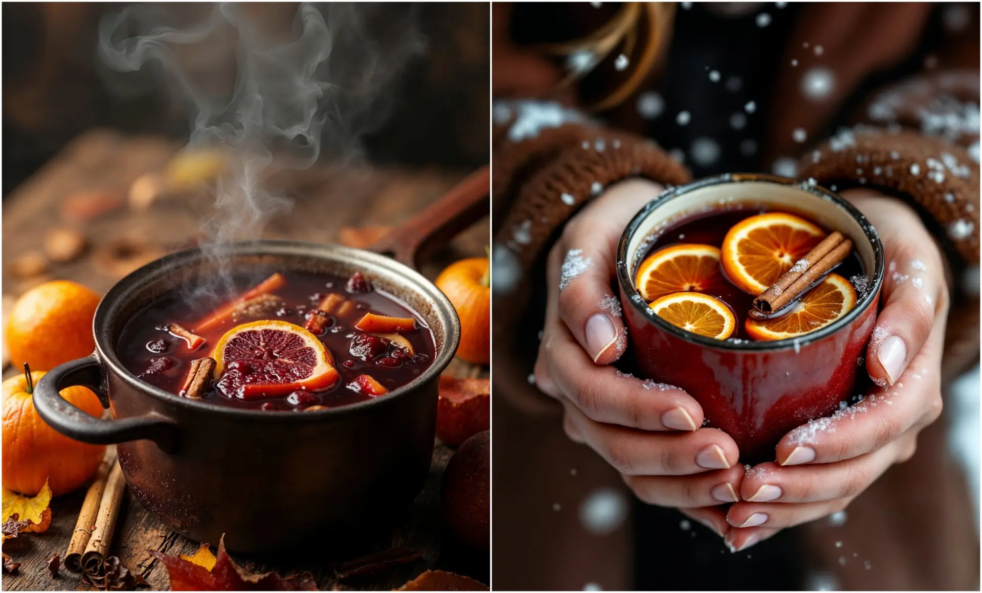 Домашно варено вино со гроздов мед и вишни – зимска магија во чаша