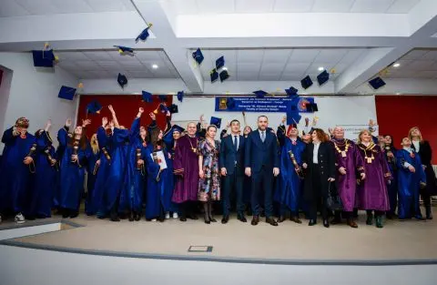 Тошковски: Најдобрите студенти од Факултетот за безбедност директно ќе се вклучуваат во МВР