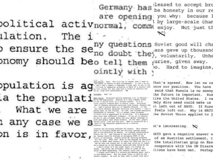Објавени транскрипти од разговори меѓу Путин и Буш за Украина и НАТО од 2001, 2005 и 2008 година