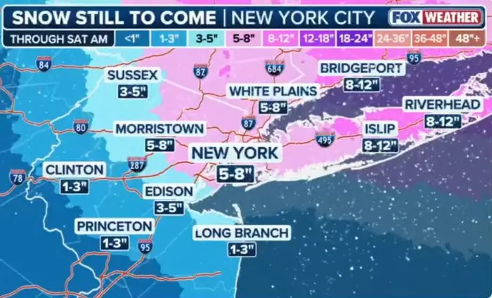 Снежна бура во Њујорк и Њу Џерси, откажани 1.659 летови