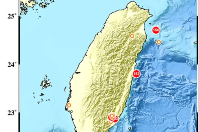 Земјотрес од 7 степени според Рихтер удри на Тајван