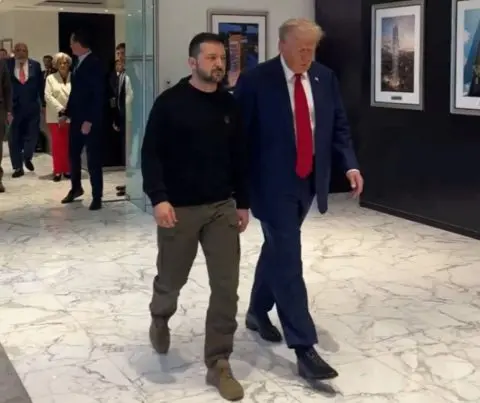 Почна средбата меѓу Трамп и Зеленски