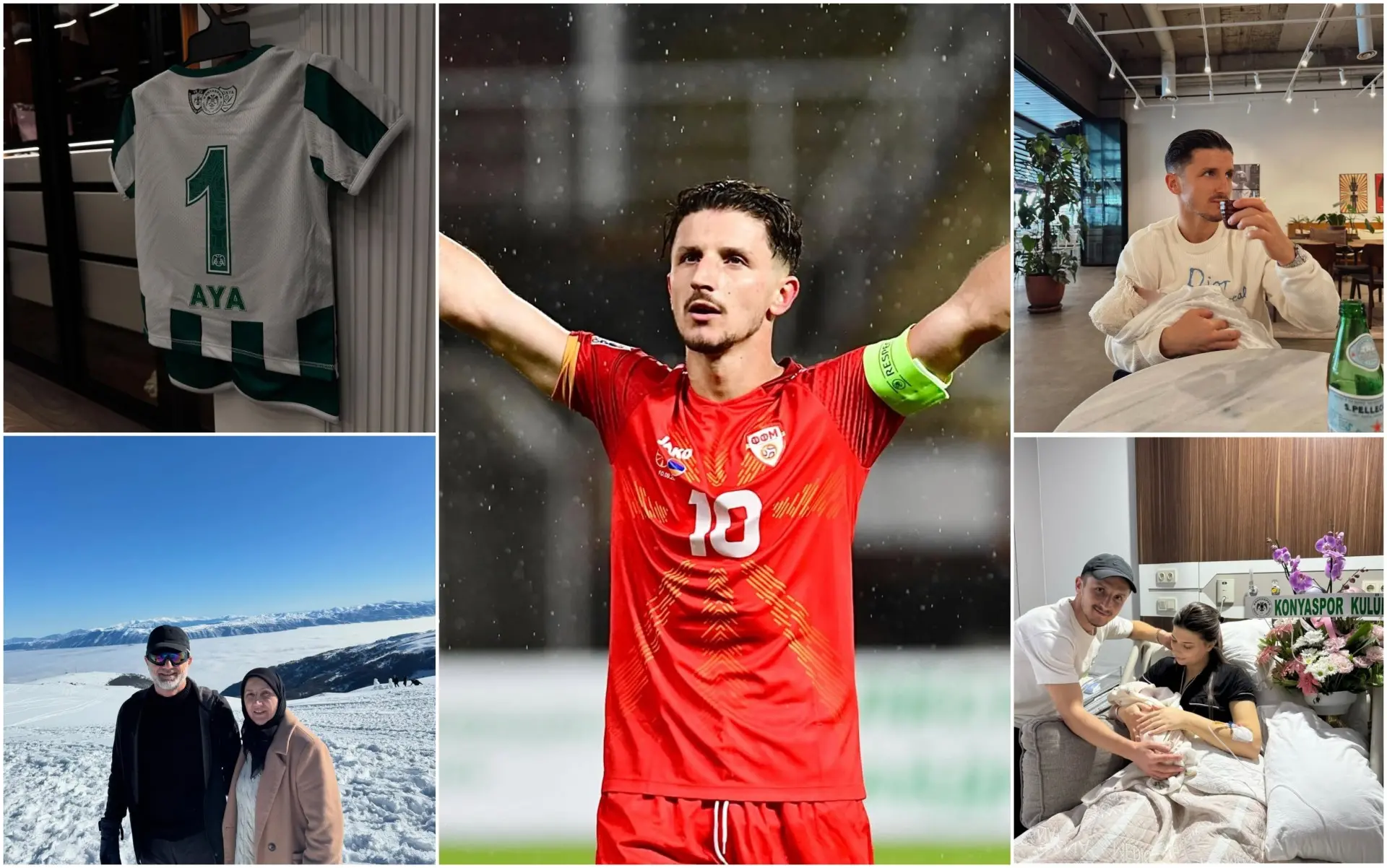 Фудбалските успеси на второ место: Ќерката Аја е гордоста на Енис Барди