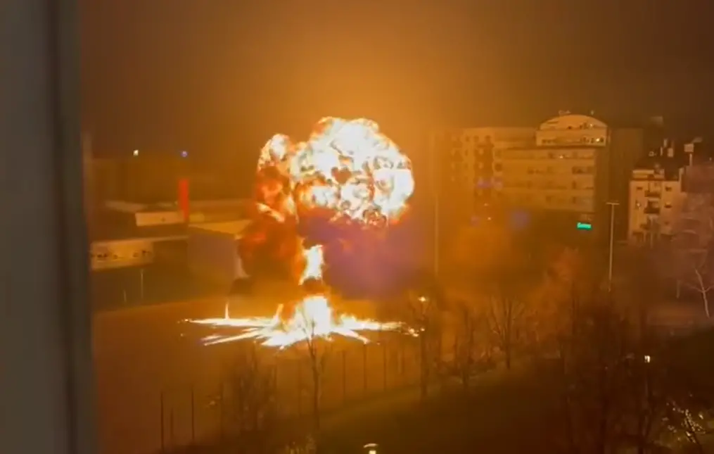 ВИДЕО: Силна експлозија пред училиште во Загреб