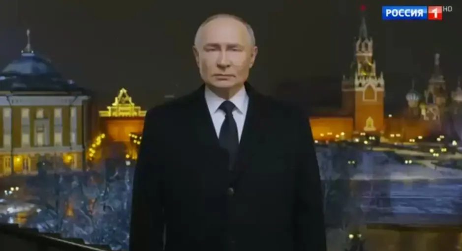 ВИДЕО: Новогодишна порака на Путин: Убеден сум во победата на голема Русија