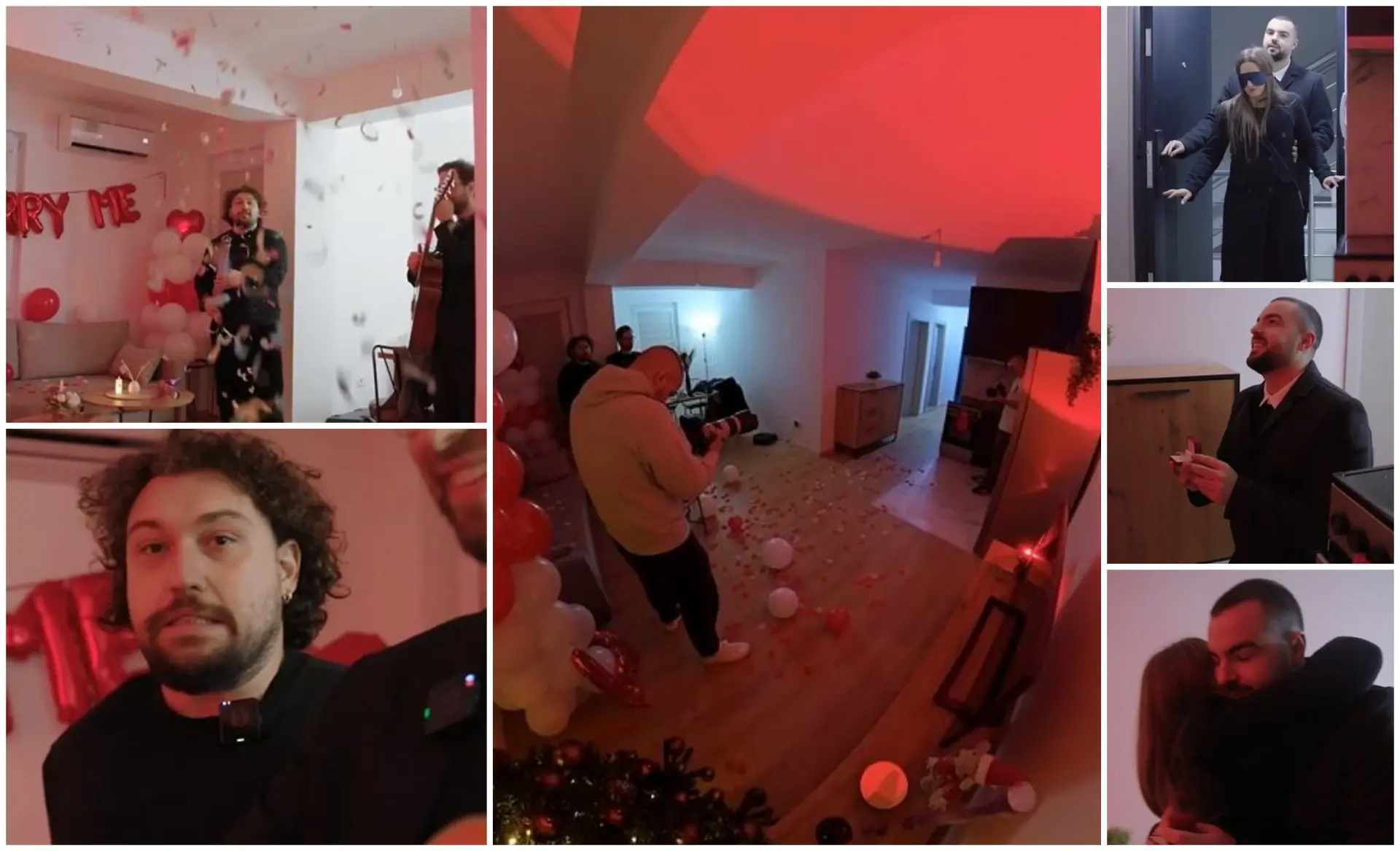 Кажа „ДА“ додека свиреа Дупер: Романтично запросување на пар во Скопје (ВИДЕО)