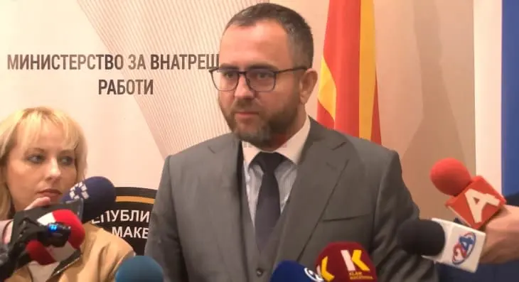 Тошковски: Два тешки случаи ја одбележаа новогодишната ноќ, безбедносната состојба стабилна