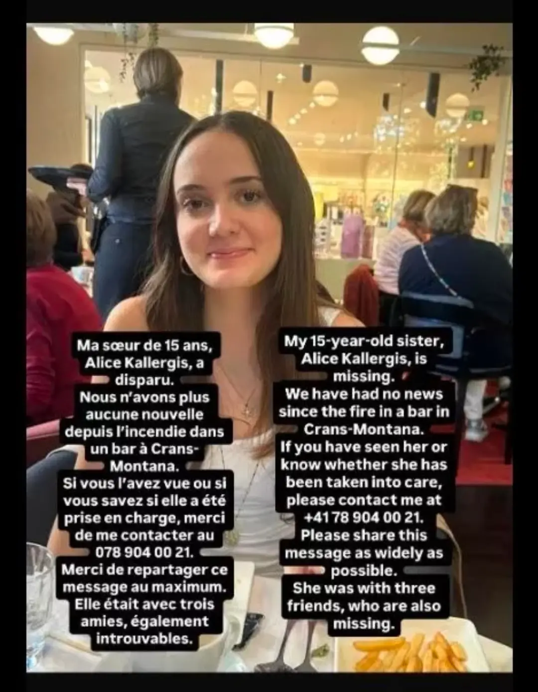 Грчко девојче (15) со швајцарско државјанство меѓу исчезнатите по пожарот