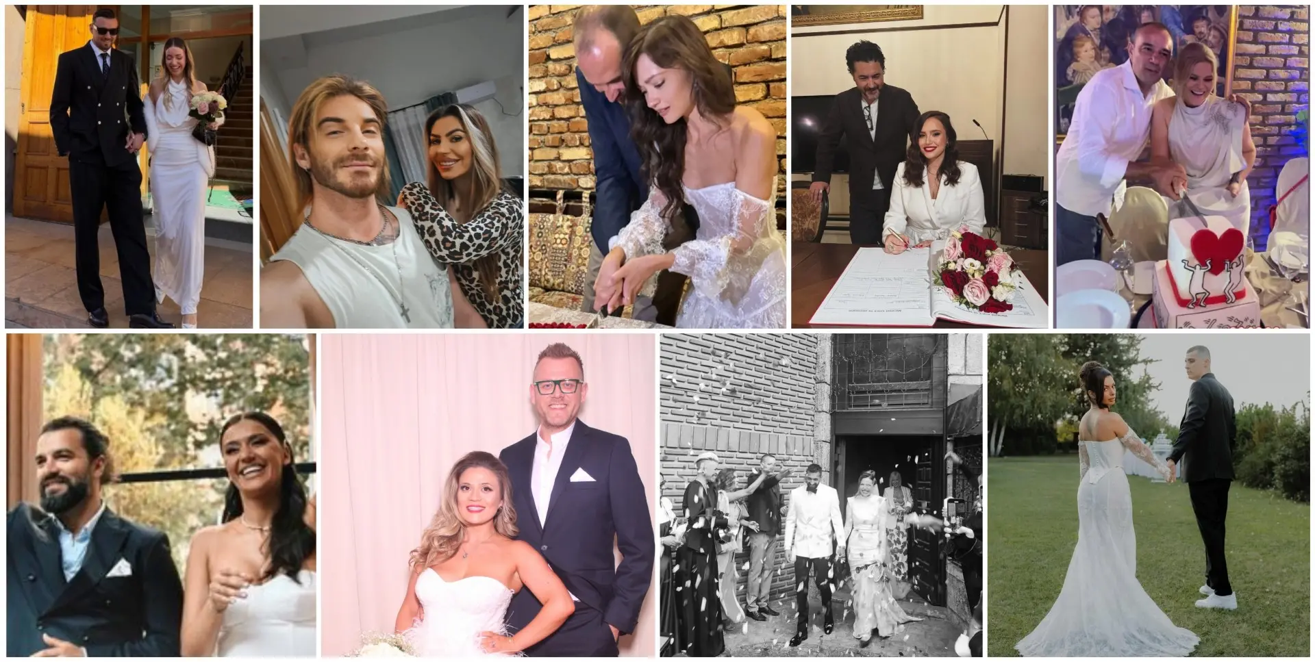 Година на свадби: Познатите кои го кажаа судбоносното „ДА“