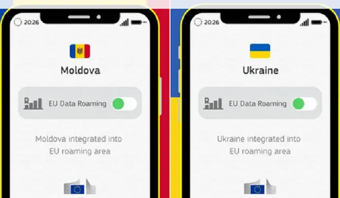 ЕУ го укина роамингот за Украина и за Молдавија