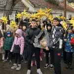 Фотогалерија: Бадниковата Поворка во Новаци го најави Христовото раѓање