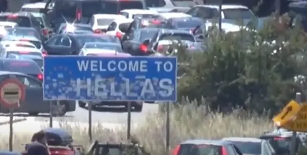 Прекин на сообраќајот на ГП Евзони