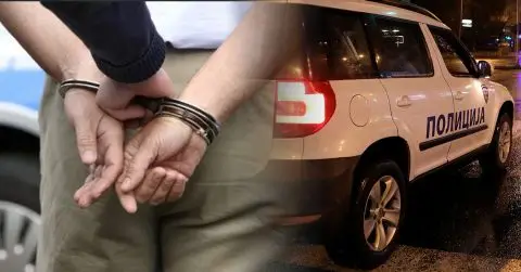 Уапсен велешанец управувал возило под дејство на алкохол и удрил во друго возило