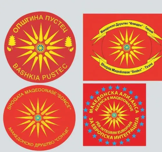 Македонската алијанса за европска интеграција: Притисоци за забрана на користење на македонските симболи во Албанија