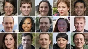 Можете ли да ги препознаете вистинските луѓе од лицата на вештачката интелигенција на овие фотографии?