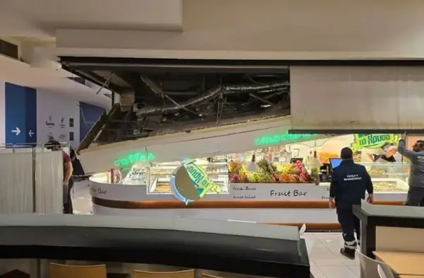 ВИДЕО: Се урна таванот во Космос – една жена е повредена