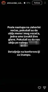 Аца Лукас: Ноќеска се обидоа да ме убијат