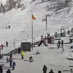 Сончево и снежно на Ниже поле