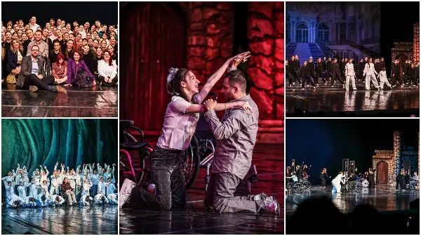 „Сонот на едно дете“ – инклузивна претстава што ја расплака публиката: 300 танчари на сцената на МОБ ја одиграа најемотивната приказна