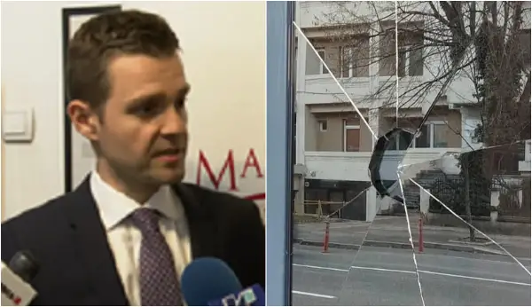 Осуден инцидентот пред бугарската амбасада, се работи за изолиран случај