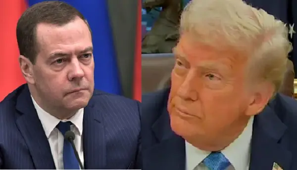 ТРАМП МОРА ДА ПОБРЗА ИЛИ ГРЕНЛАНД БИ МОЖЕЛ ДА СЕ ПРИПОИ КОН РУСИЈА Медведев потсети дека Русија следи што се случува во Гренланд