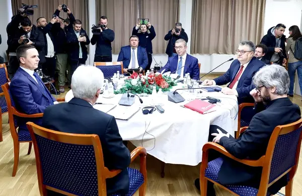 Лидерска средба: Постигната согласност за укинување на техничката влада за следните или за изборите потоа