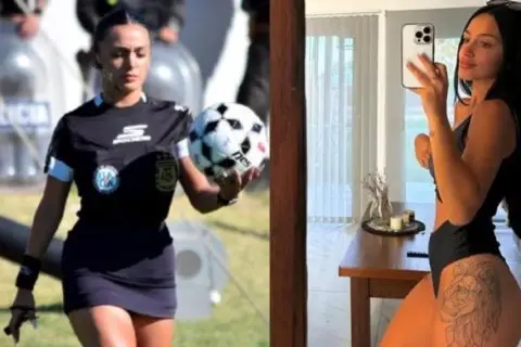 ФОТО: Најзгодната судијка на светот ги воодушеви своите фанови