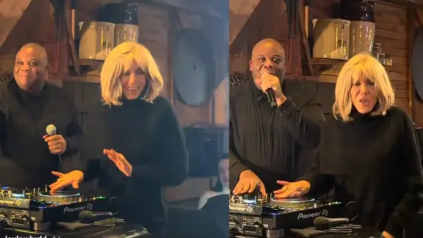 (ВИДЕО) Брижит Макрон ги изненади сите: Застана зад диџеј-пултот и направи журка 