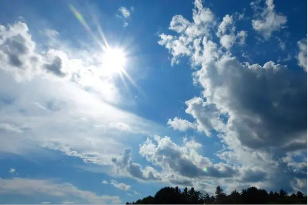 Времето денеска: Сончево со мала до умерена облачност и слаб ветер