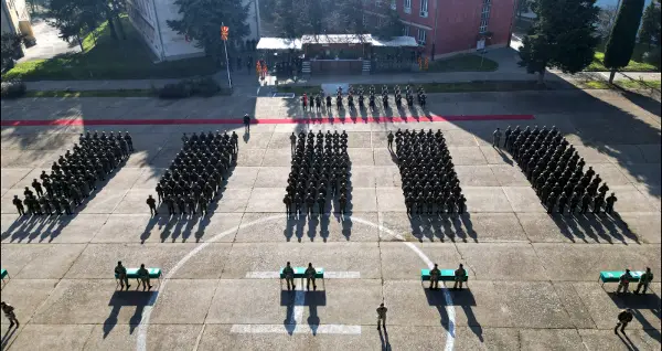 Свеченост по повод заклетва на новопримените професионални војници во Армијата