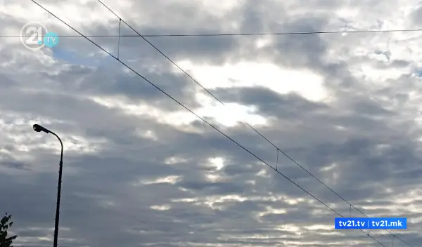 Променливо облачно време во Македонија – утре дожд и снег, нов бран врнежи од вторник