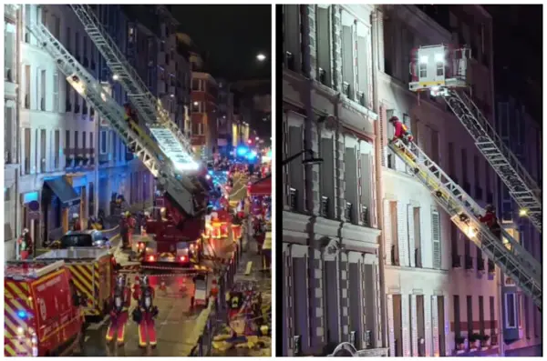 🎥 СЕ УРНА КАТ ОД ЗГРАДА ЗА ВРЕМЕ НА ЗАБАВА ВО ПАРИЗ Петтиот кат падна врз четвртиот, 20 повредени