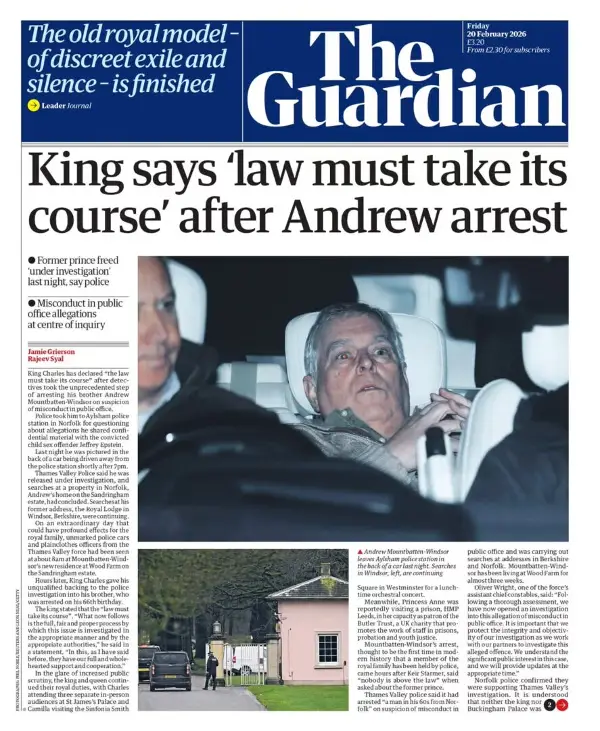 ВИДЕО: Ендру е првиот член на британското кралско семејство уапсен во последните 400 години