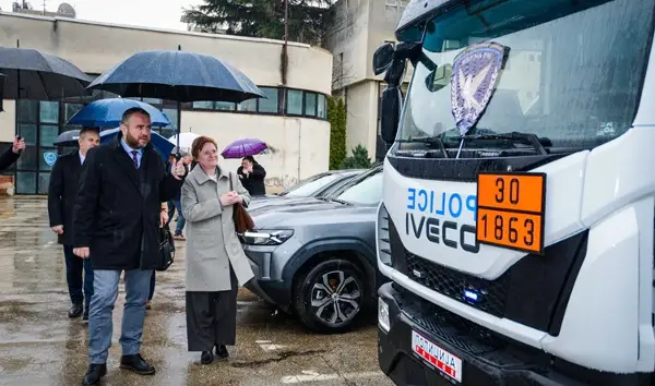 Германска донација за МВР од 600.000 евра за модернизација на полицијата