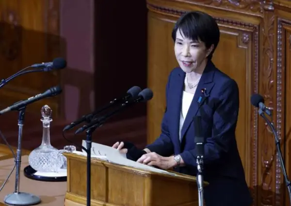 Такаичи предупреди на притисокот од Кина и најави повеќе средства за армијата