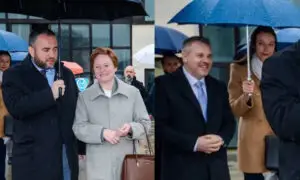 (Фотовест) Родова еднaквост на дожд во МВР