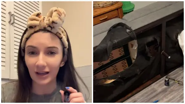 Купила половен кауч - Стана хит на социјалните мрежи поради тоа што го најде во него (видео)