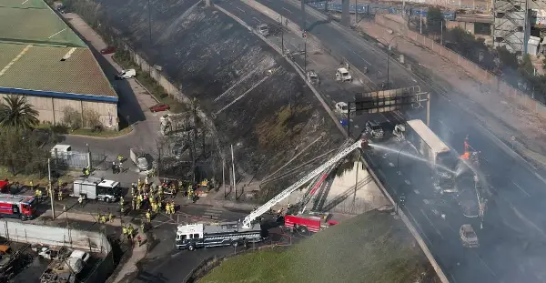 ВИДЕО: Камион со течен гас експлодираше во Чиле, има загинати