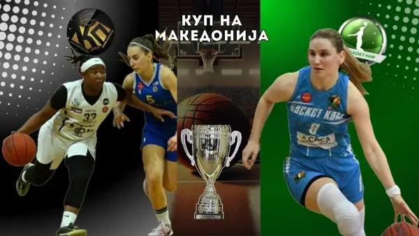 Крива Паланка против Баскет кам за трофејот во женскиот кошаркарски Куп