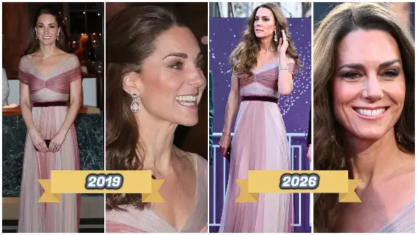 Кејт Мидлтон ги руши стереотипите: Го рециклираше фустанот од 2019 година за доделувањето на наградите БАФТА