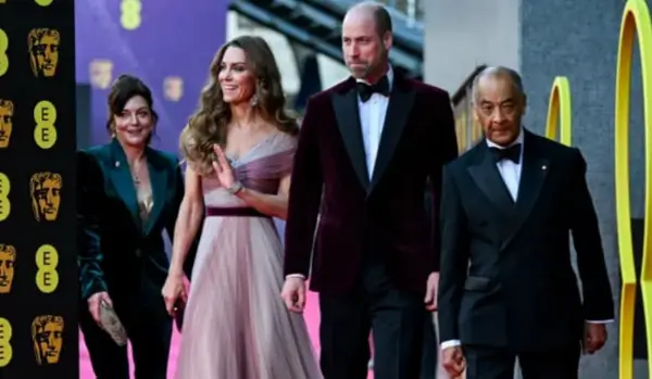Гламурот на БАФТА: Кејт и Вилијам како на матурска, Дикаприо со филмската „ќерка“ (ФОТО)