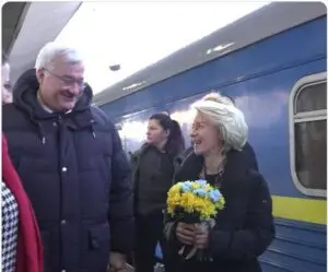 ФОН ДЕР ЛАЈЕН: Во Украина сум по 10 пат од почетокот на војната за да потврдиме дека ЕУ непоколебливо стои со Киев и финансиски и воено