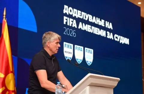 Росети: Македонските фудбалски судии напредуваат и се физички подготвени на врвно ниво