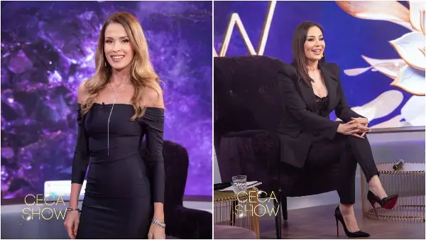 Македонска вечер кај Цеца: Каролина блесна како почесна гостинка