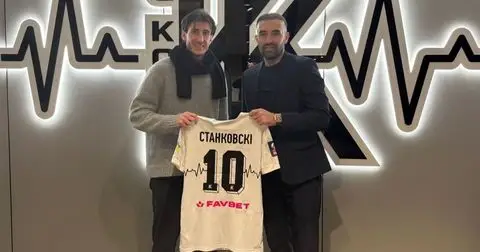 Раднички Крагујевац го продаде Лука Станковски во Украина